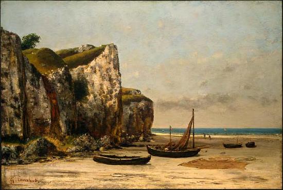 Gustave Courbet Plage de Normandie Germany oil painting art